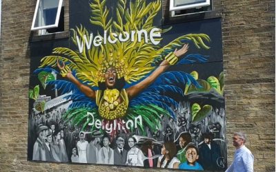Community Windrush Mural has arrived – Unveiling Saturday 25th June 2022